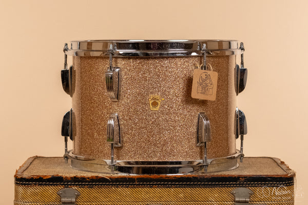 1969 Ludwig 3 ply Tom in Champagne Sparkle - 9x13