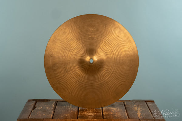 Used Zildjian A "New Beat" hi hat cymbal/single - 14"