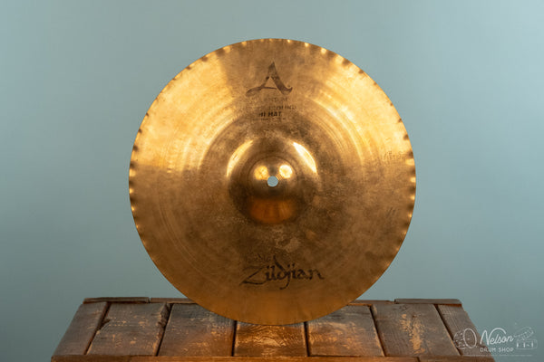 Used Zildjian A Custom "Mastersound" hi hat cymbal/single (bottom)- 14"