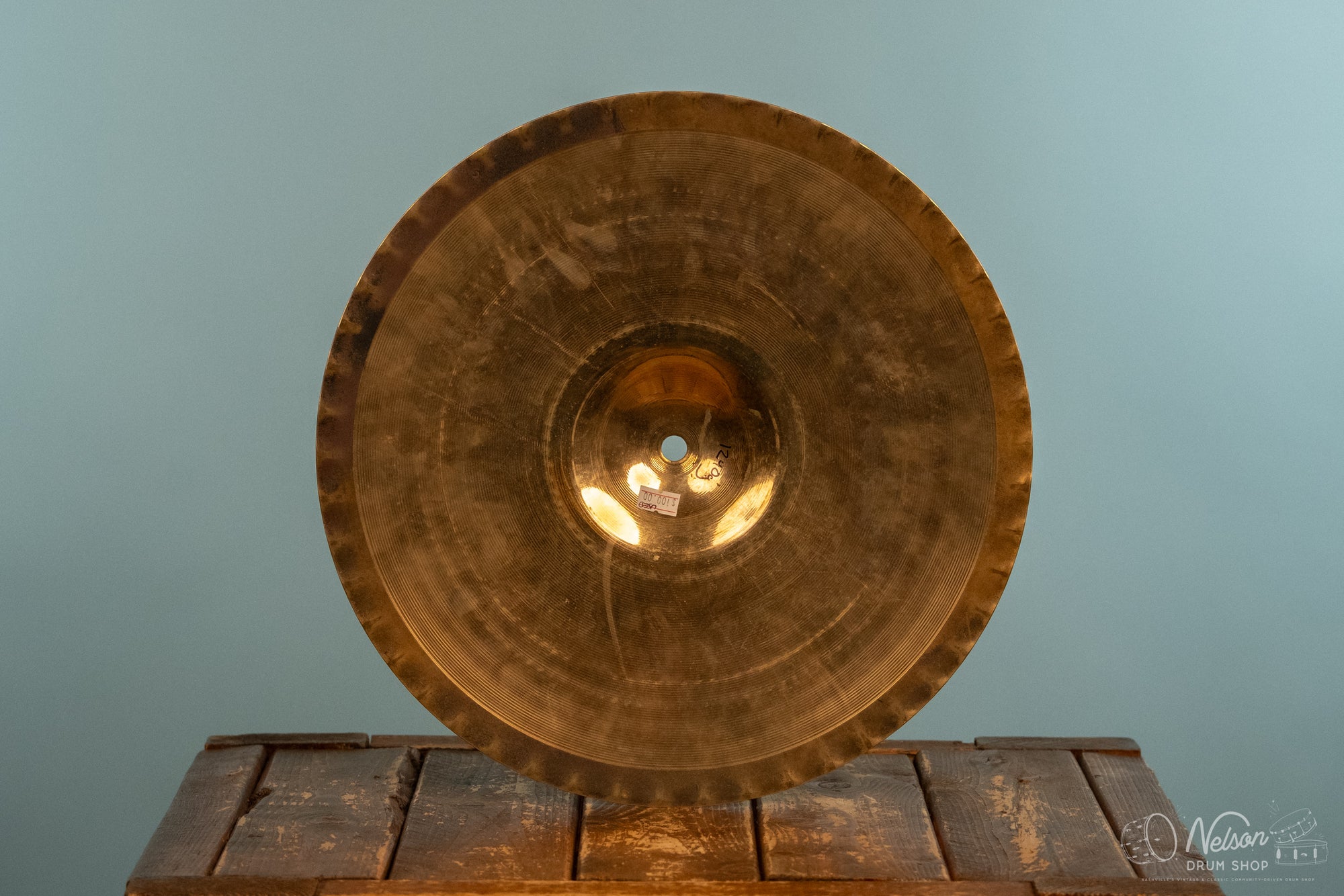 Used Zildjian A Custom "Mastersound" hi hat cymbal/single (bottom)- 14"
