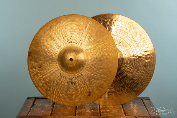 Used Paiste Signature Dark Crisp Hi-Hats - 14"