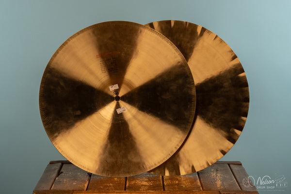 1973 Paiste Formula 602 Sound Edge Hi Hats - 15"