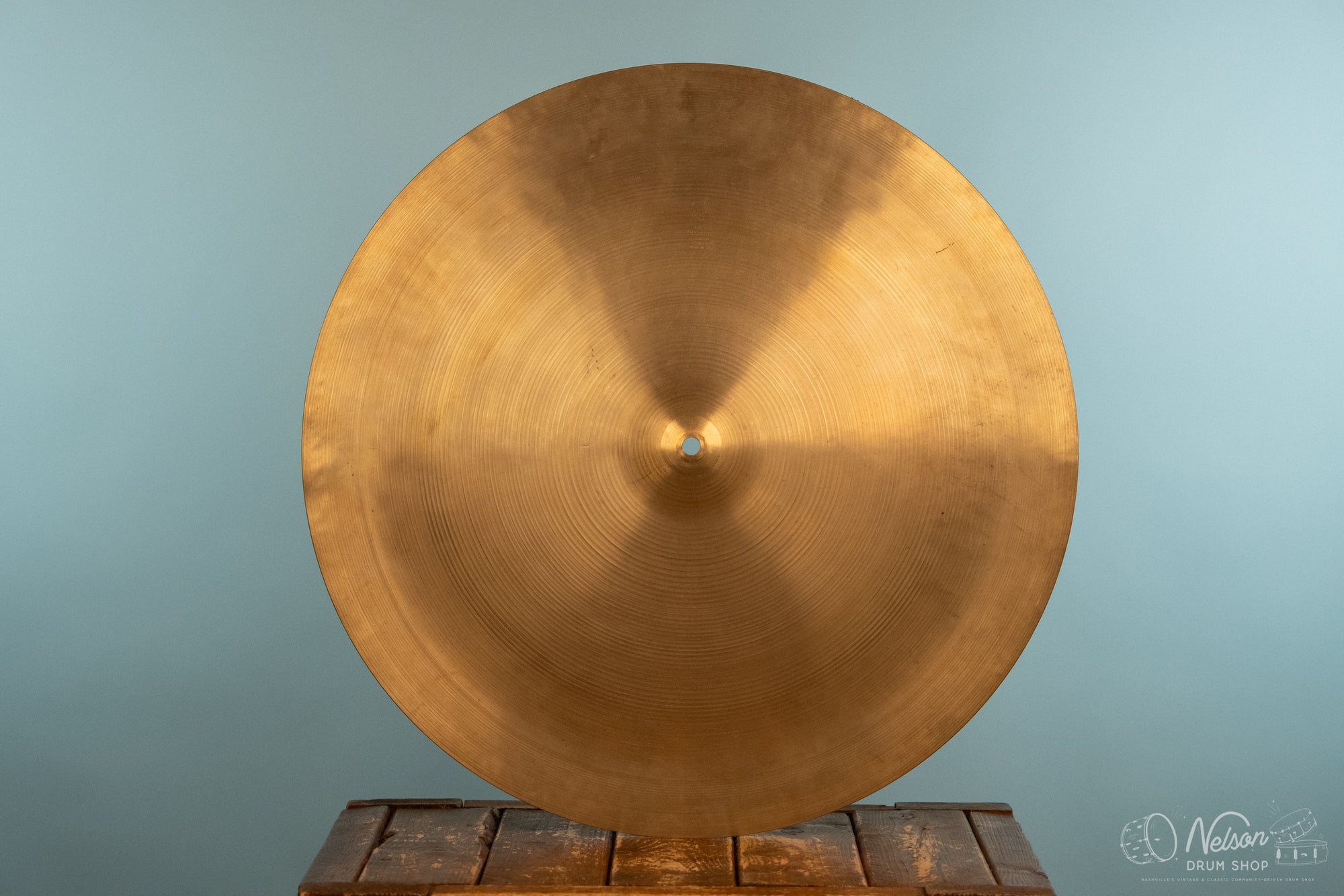 1970s Avedis Zildjian Hollow Logo Pang - 22"
