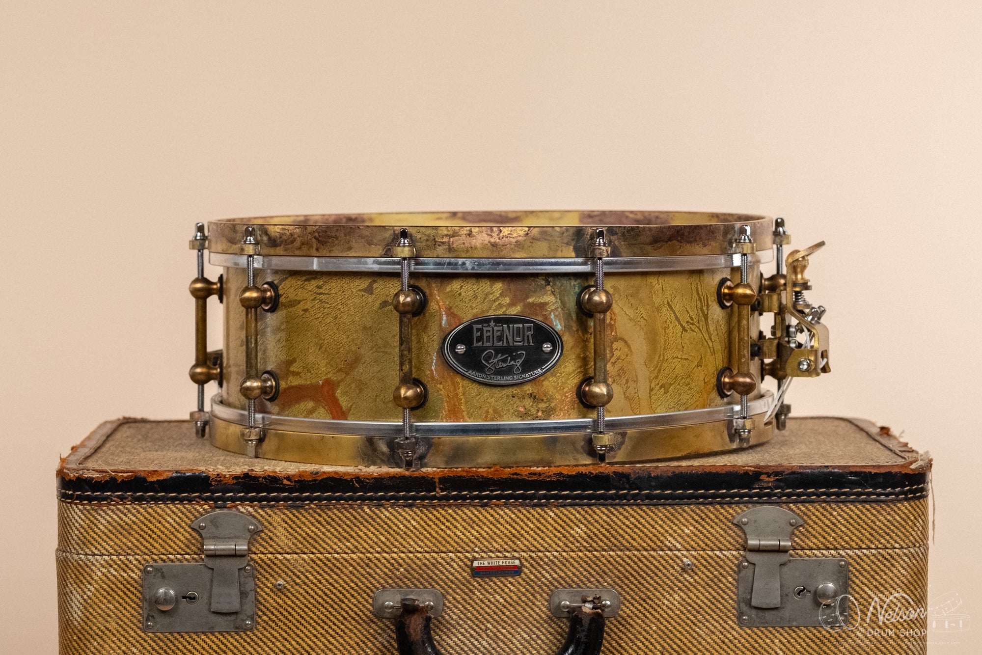 Ebenor 'Aaron Sterling Signature' Brass Snare - 5x14