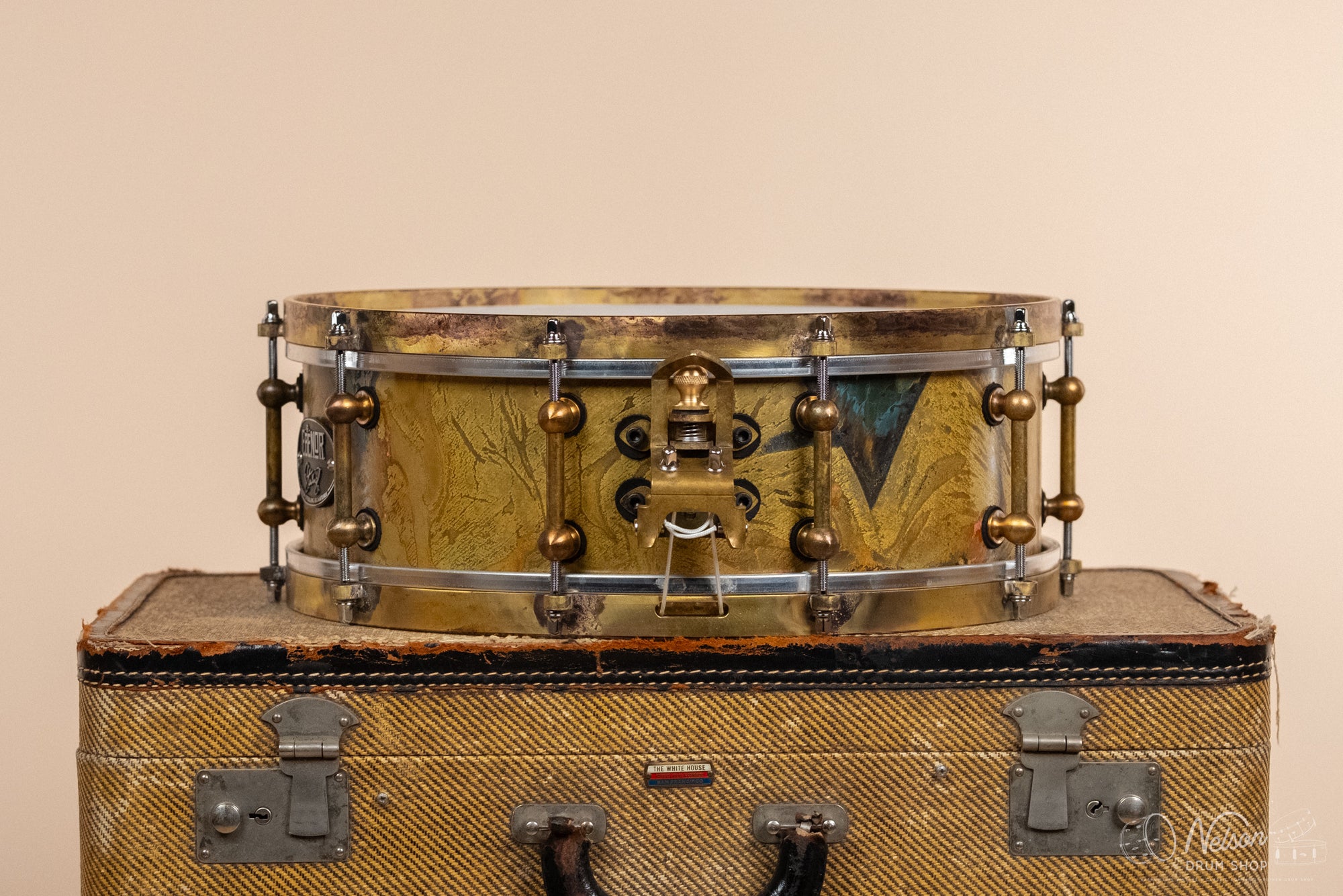 Ebenor 'Aaron Sterling Signature' Brass Snare - 5x14