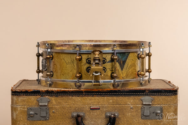Ebenor 'Aaron Sterling Signature' Brass Snare - 5x14