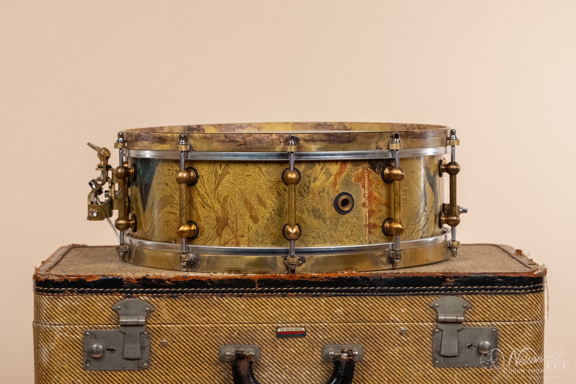 Ebenor 'Aaron Sterling Signature' Brass Snare - 5x14
