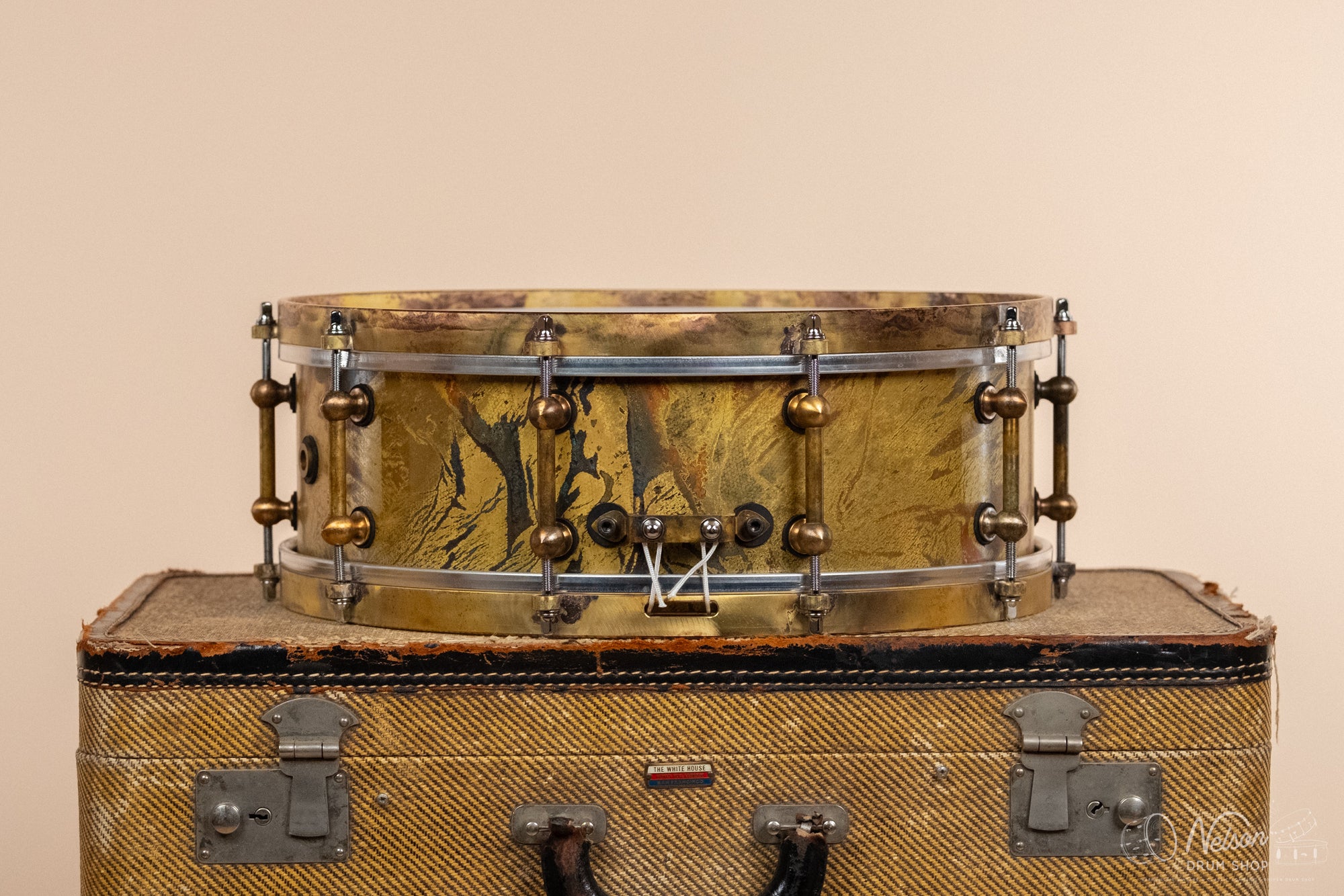 Ebenor 'Aaron Sterling Signature' Brass Snare - 5x14