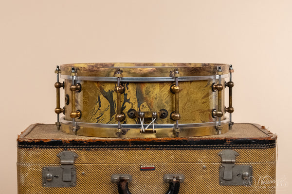 Ebenor 'Aaron Sterling Signature' Brass Snare - 5x14