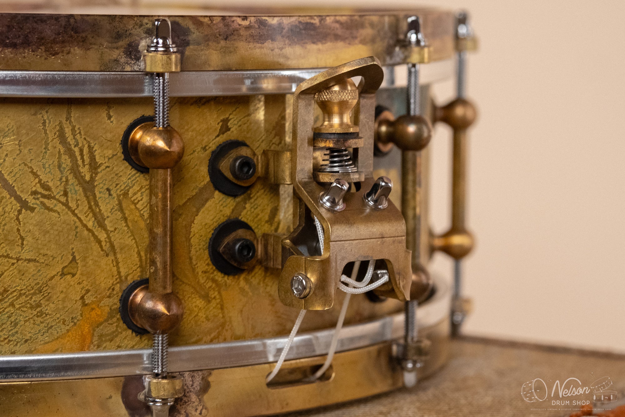 Ebenor 'Aaron Sterling Signature' Brass Snare - 5x14