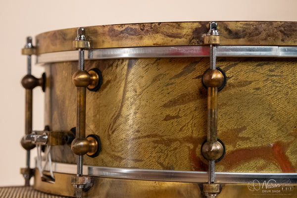 Ebenor 'Aaron Sterling Signature' Brass Snare - 5x14