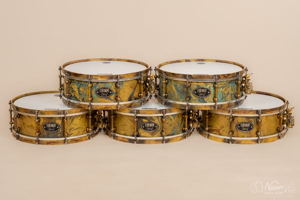 Ebenor 'Aaron Sterling Signature' Brass Snare - 5x14