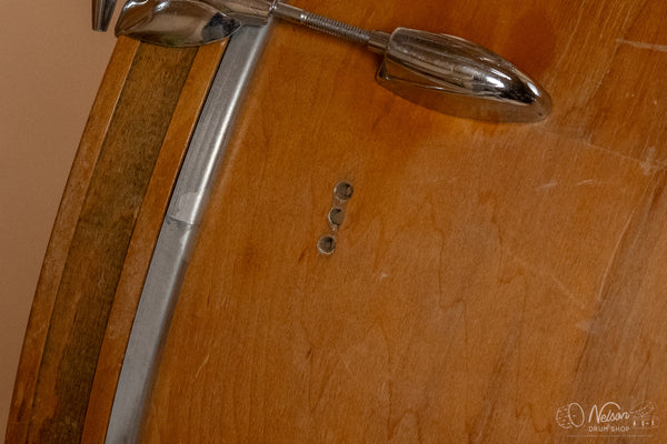 1960s Gretsch Round Badge 'Rock & Roll' in Maple Lacquer - 14x20, 8x12, 16x16