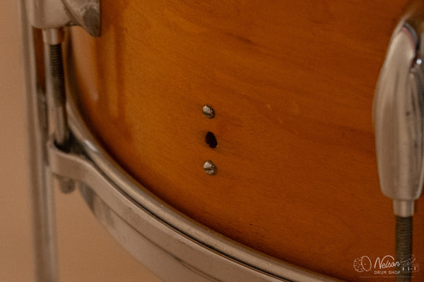 1960s Gretsch Round Badge 'Rock & Roll' in Maple Lacquer - 14x20, 8x12, 16x16
