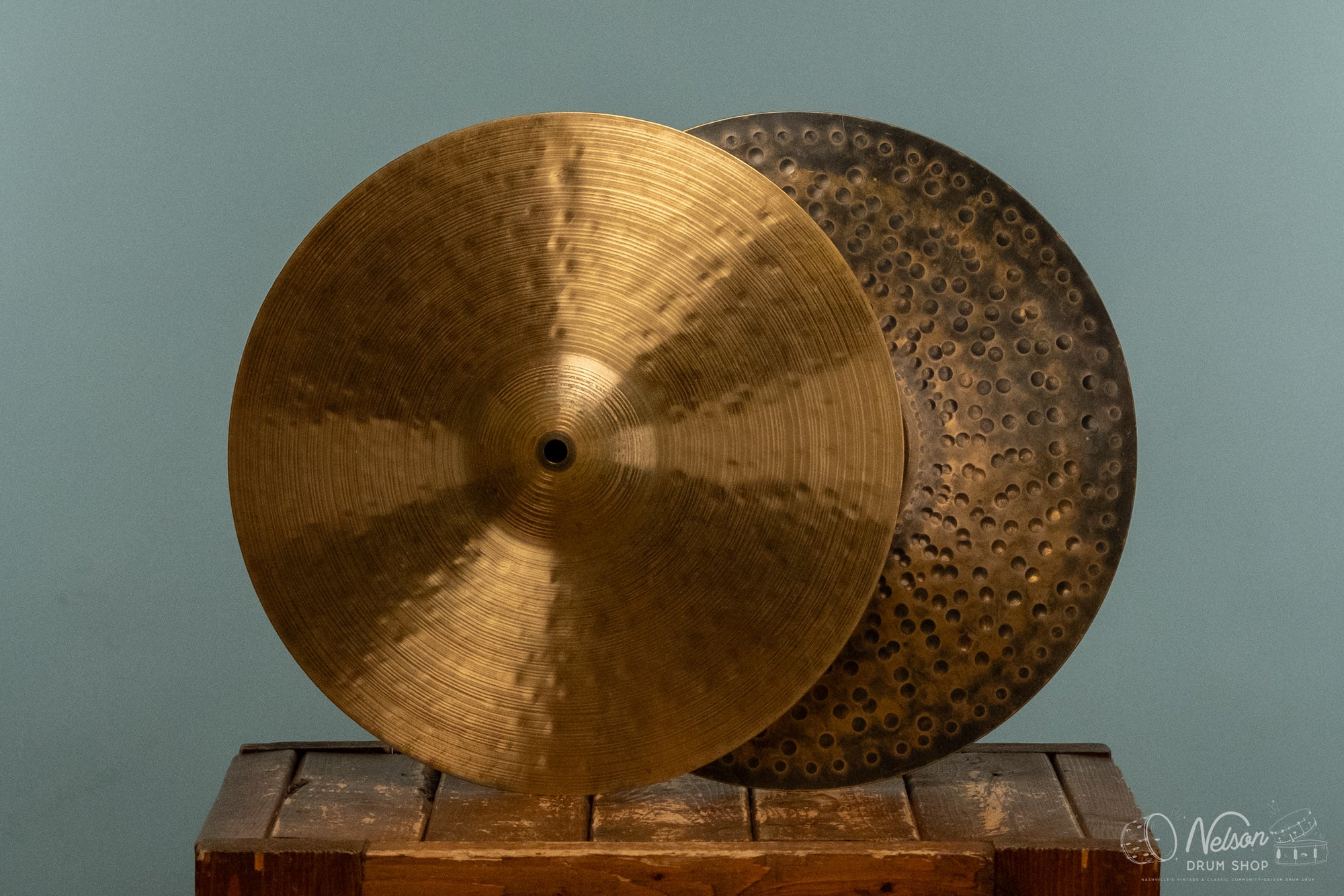 Used Paiste Signature Traditionals Medium Light Hi Hats - 15"