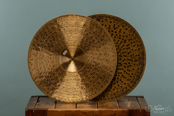 Used Paiste Signature Traditionals Medium Light Hi Hats - 15"