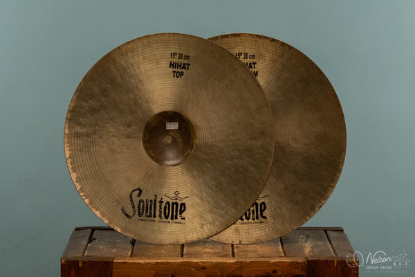 Used Soultone Extreme Hi-Hats - 15"