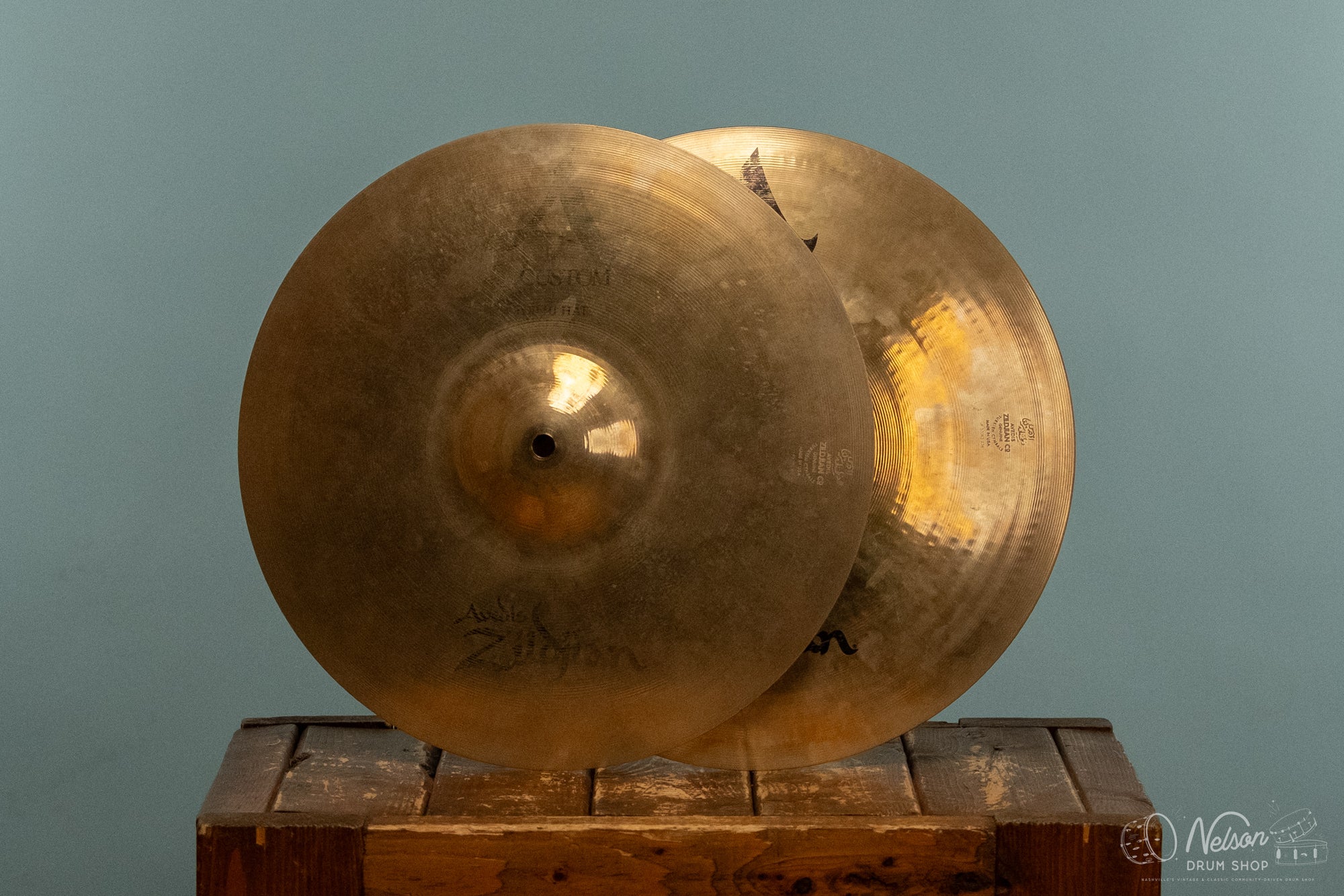 Used Zildjian A Custom Hi Hats - 14"