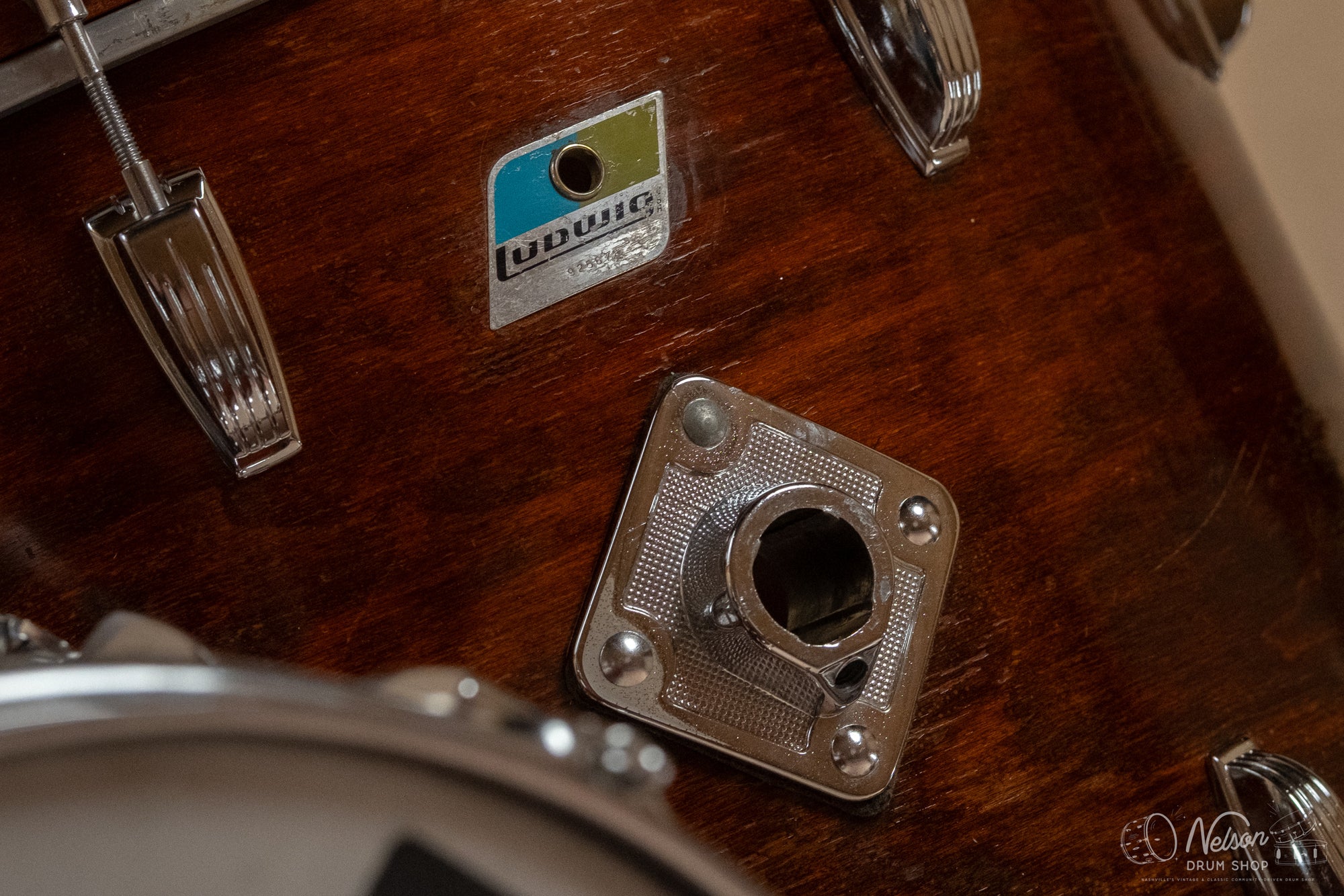 1972 Ludwig 'Super Classic' in Walnut Thermogloss - 14x22, 9x13, 16x16