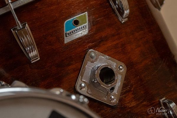 1972 Ludwig 'Super Classic' in Walnut Thermogloss - 14x22, 9x13, 16x16