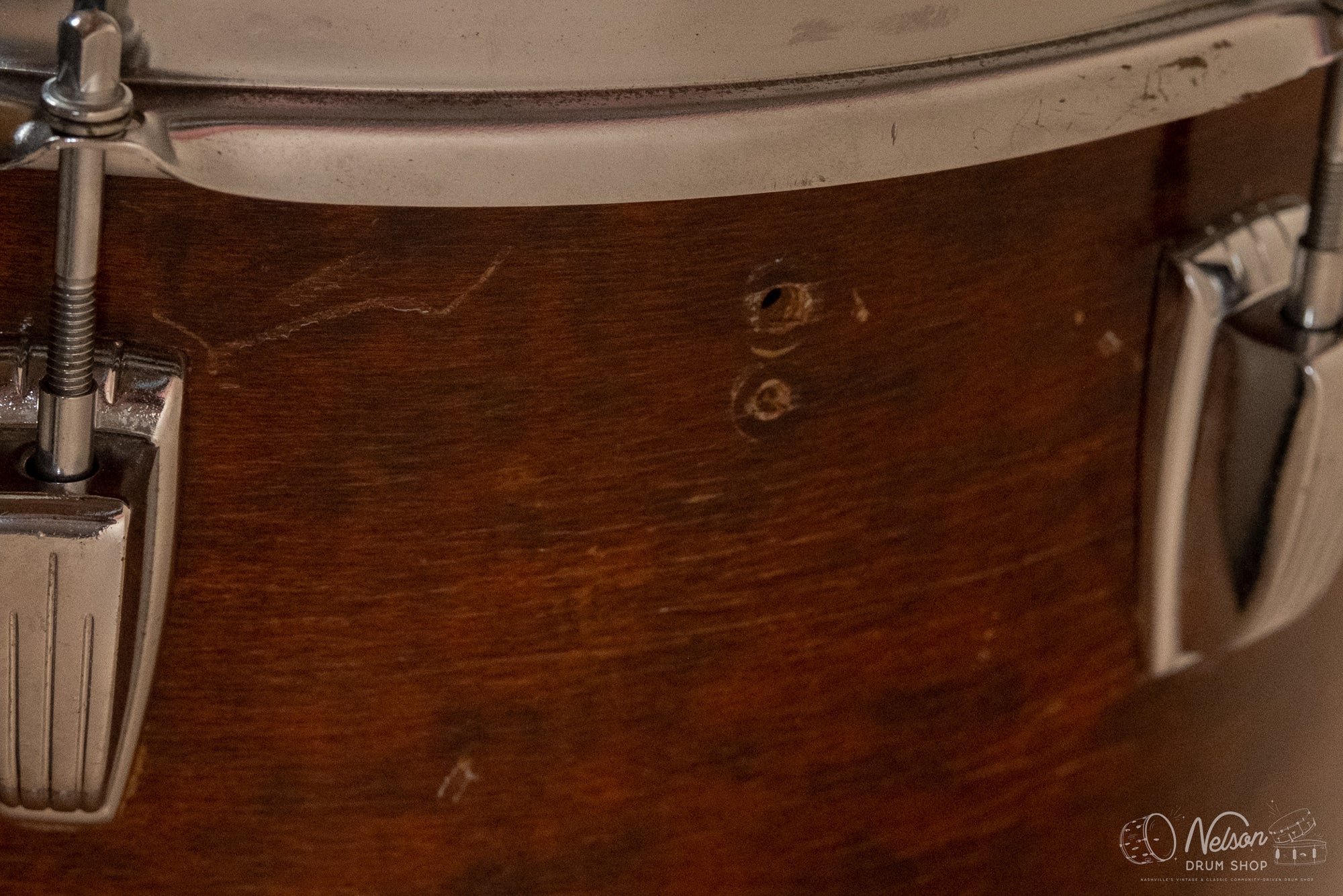 1972 Ludwig 'Super Classic' in Walnut Thermogloss - 14x22, 9x13, 16x16