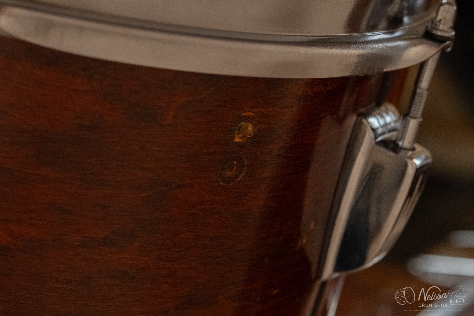 1972 Ludwig 'Super Classic' in Walnut Thermogloss - 14x22, 9x13, 16x16