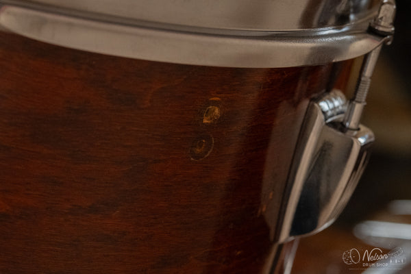 1972 Ludwig 'Super Classic' in Walnut Thermogloss - 14x22, 9x13, 16x16