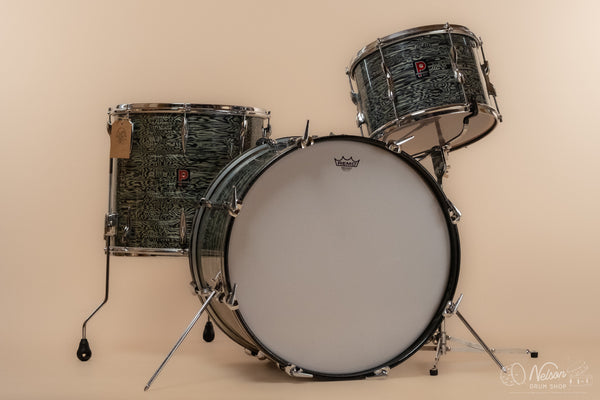 1970s Premier 'B202' Mahogany in Oyster - 14x22, 9x13, 16x16