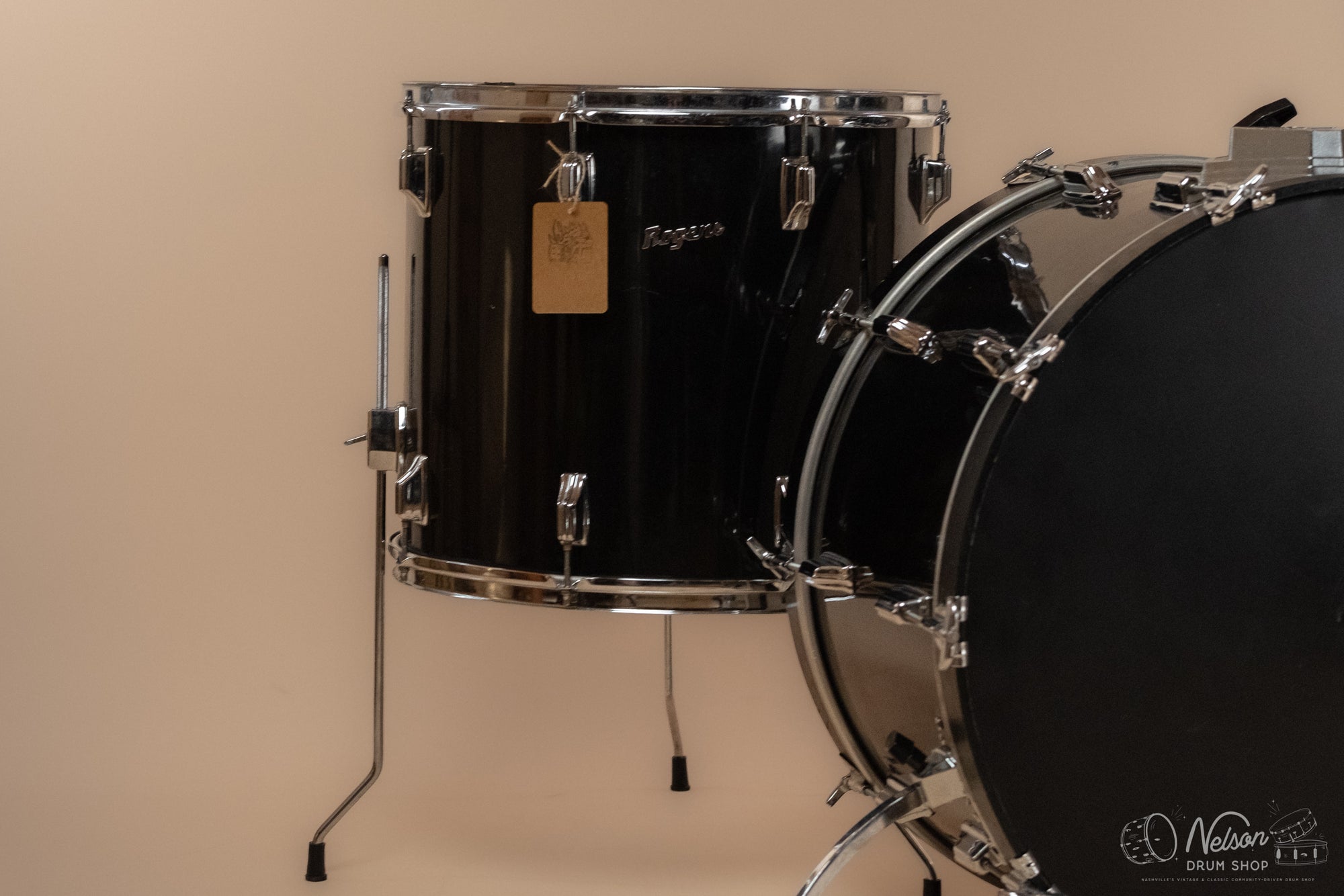 1970s Rogers Fullerton Era in Jet Black - 14x24, 10x14, 16x18
