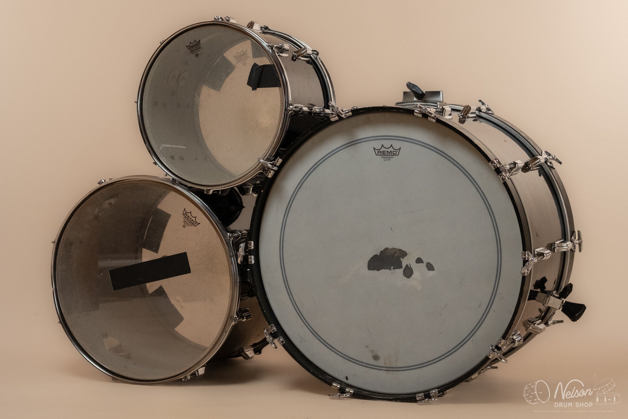 1970s Rogers Fullerton Era in Jet Black - 14x24, 10x14, 16x18