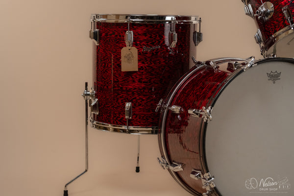 1960s Rogers Buddy Rich 'Headliner' Dayton Era in Red Onyx - 14x20, 9x13, 16x16