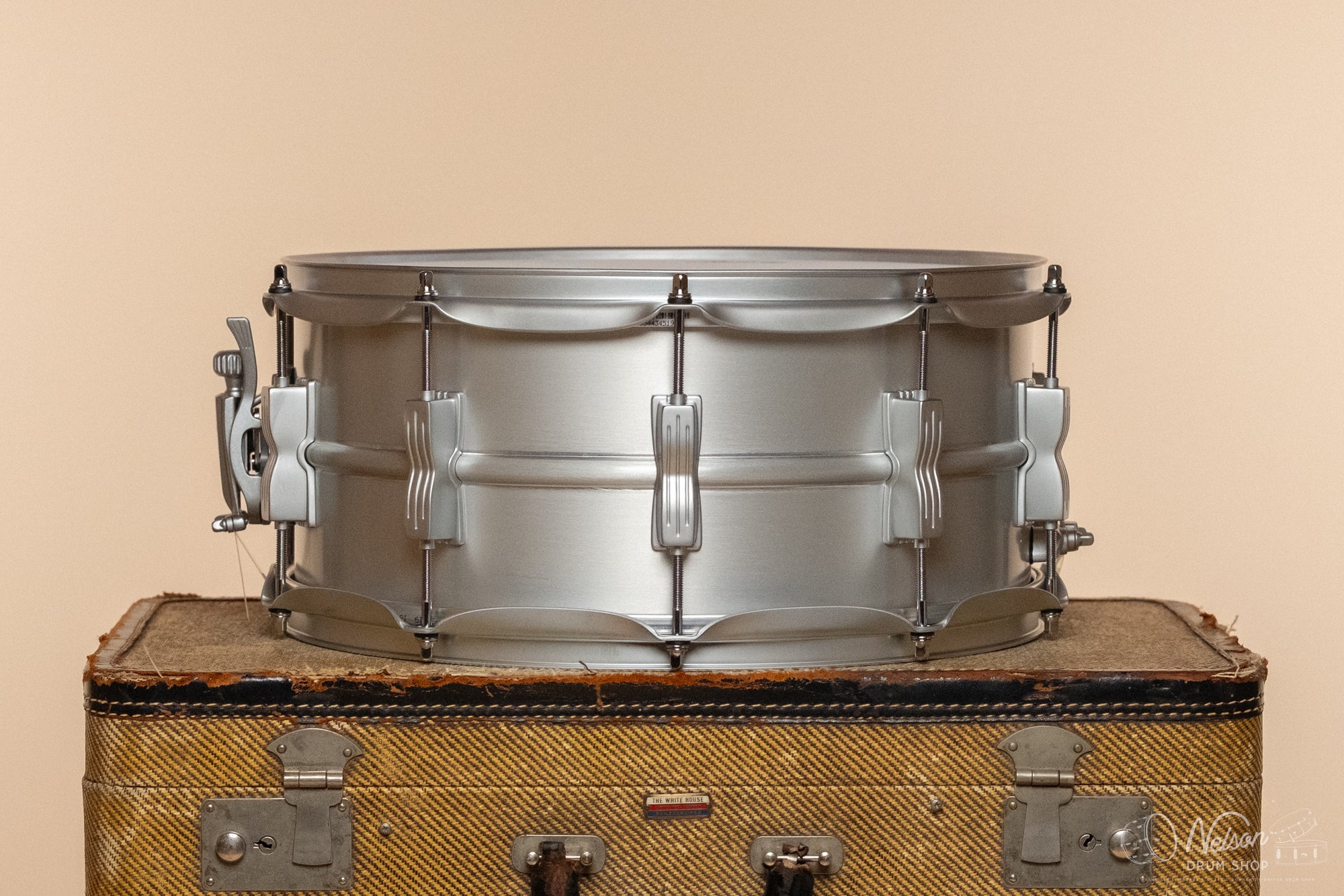 Ludwig Acrolite Limited Edition Snare Drum with Satin Chrome Hardware - 6.5x14