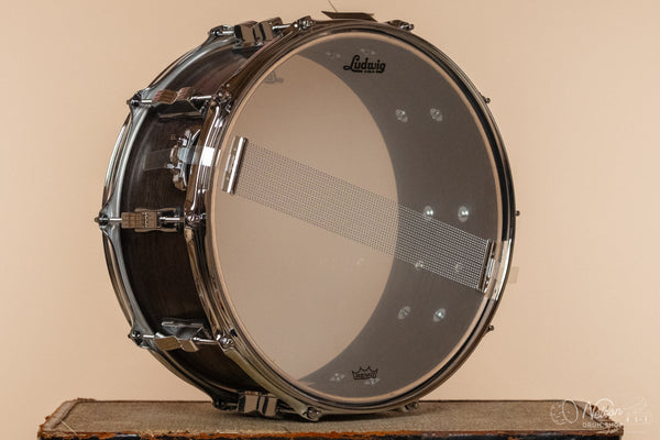 Ludwig Classic Oak Snare Drum in Smoke - 6.5x14