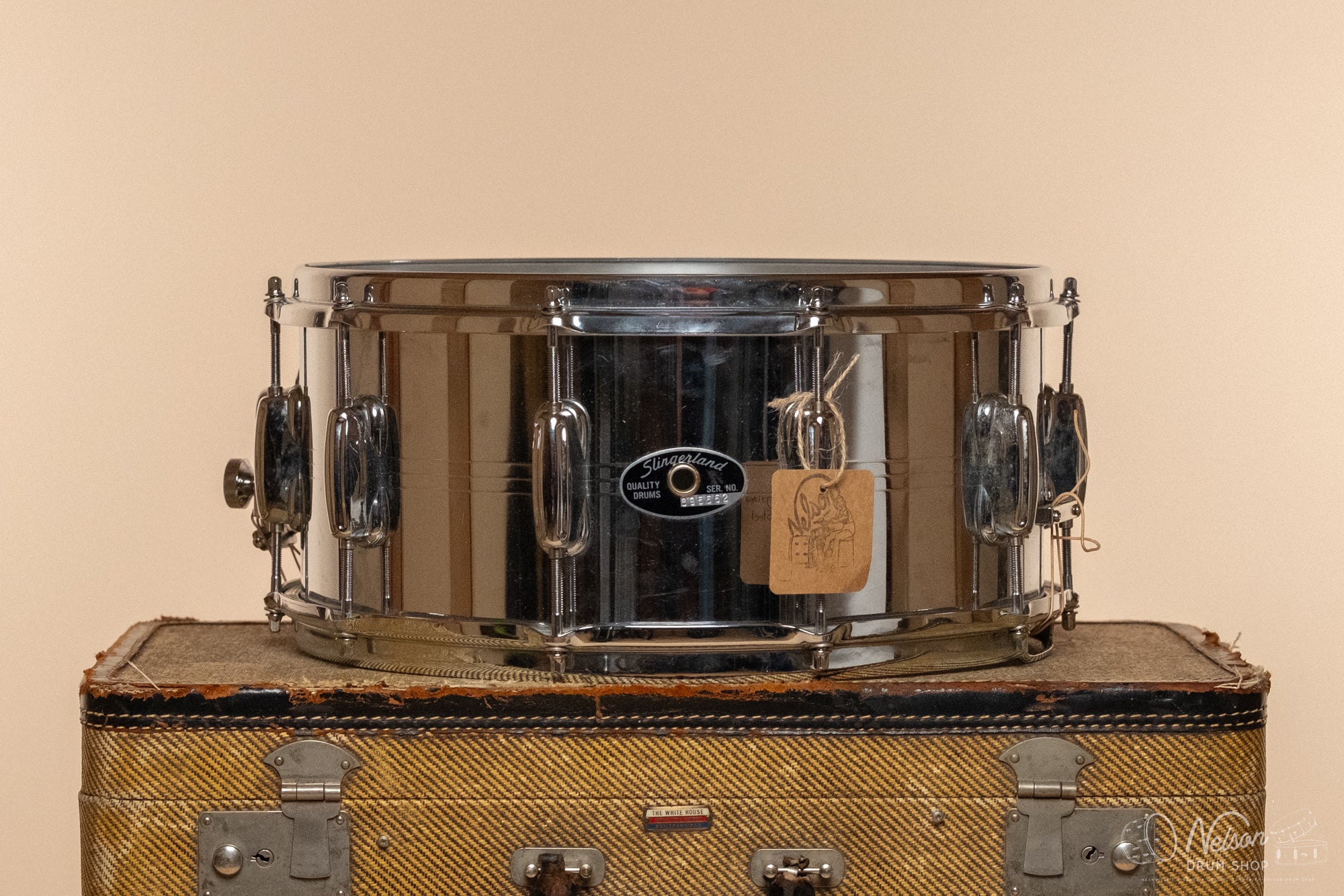 2000s Slingerland Chrome Over Steel - 6.5x14