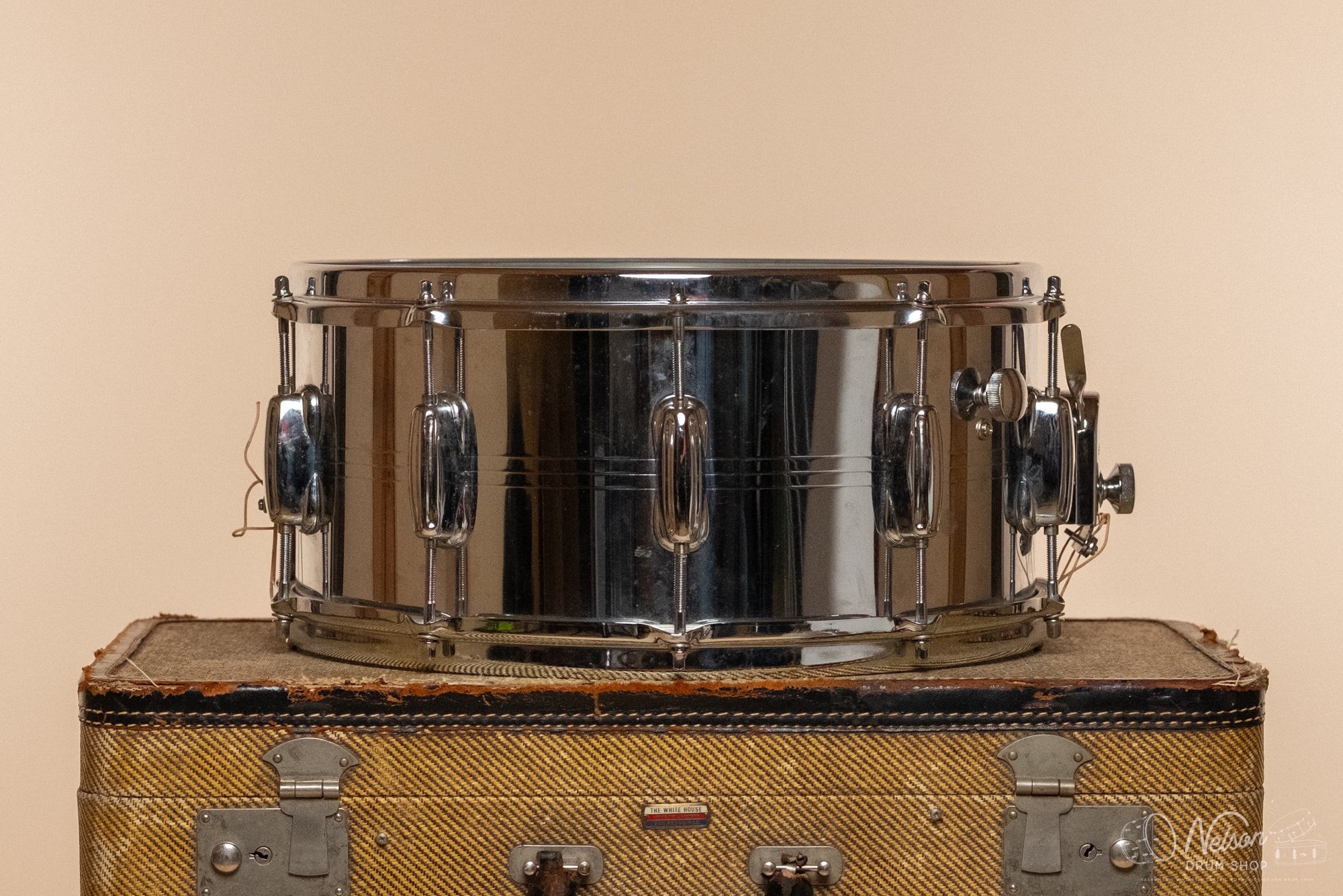 2000s Slingerland Chrome Over Steel - 6.5x14