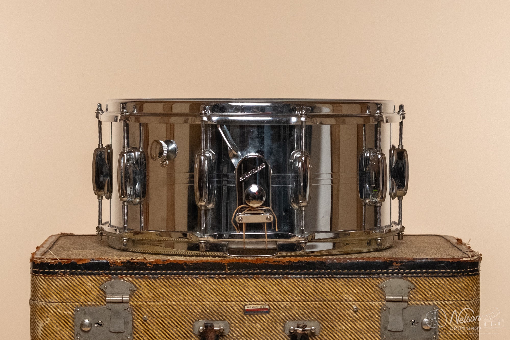 2000s Slingerland Chrome Over Steel - 6.5x14