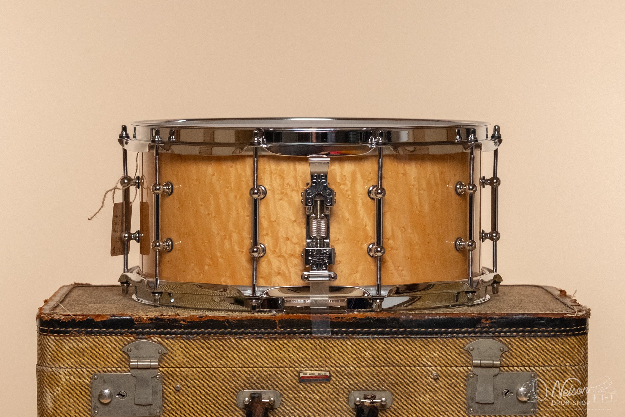 Ludwig Legacy Exotic Birdseye Maple w/Tube Lugs - 6.5x14