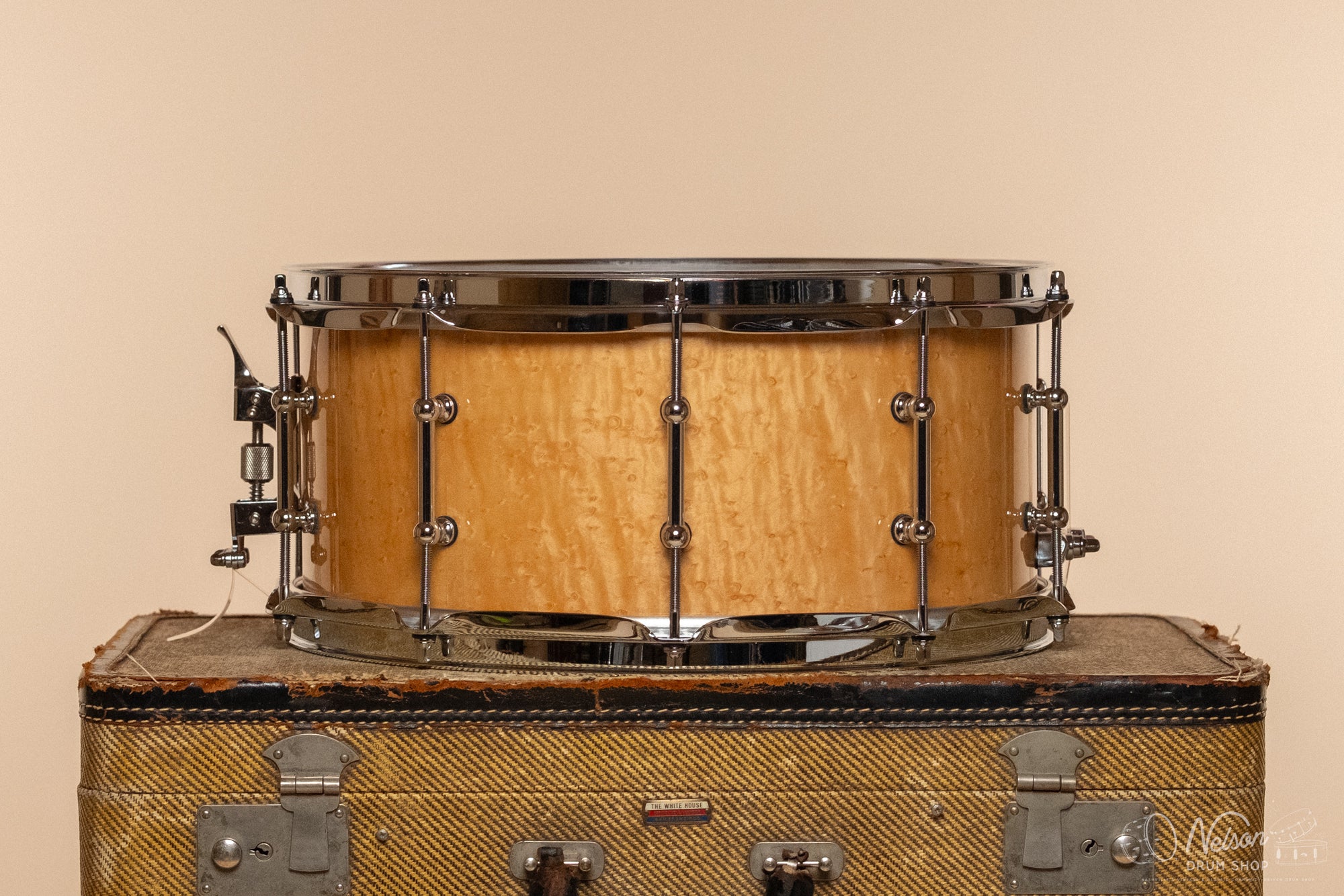Ludwig Legacy Exotic Birdseye Maple w/Tube Lugs - 6.5x14
