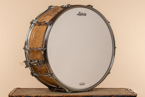Ludwig Legacy Exotic Birdseye Maple w/Tube Lugs - 6.5x14