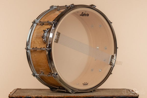 Ludwig Legacy Exotic Birdseye Maple w/Tube Lugs - 6.5x14
