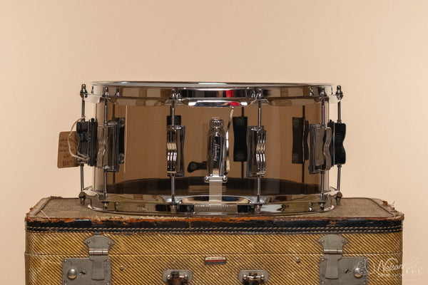 Ludwig Vistalite Reissue in Limited Edition 'Bronze' - 6.5x14