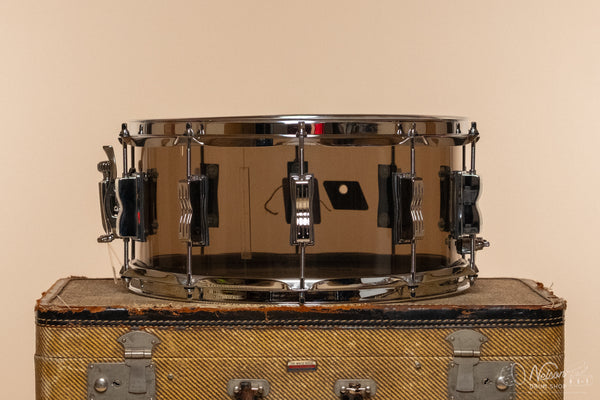 Ludwig Vistalite Reissue in Limited Edition 'Bronze' - 6.5x14