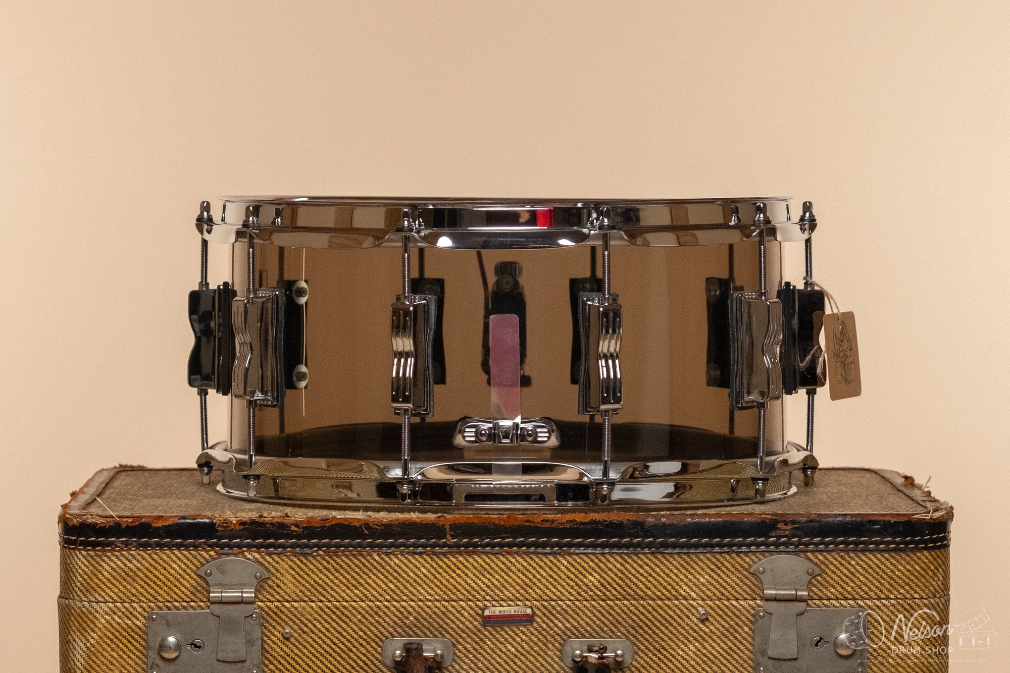 Ludwig Vistalite Reissue in Limited Edition 'Bronze' - 6.5x14