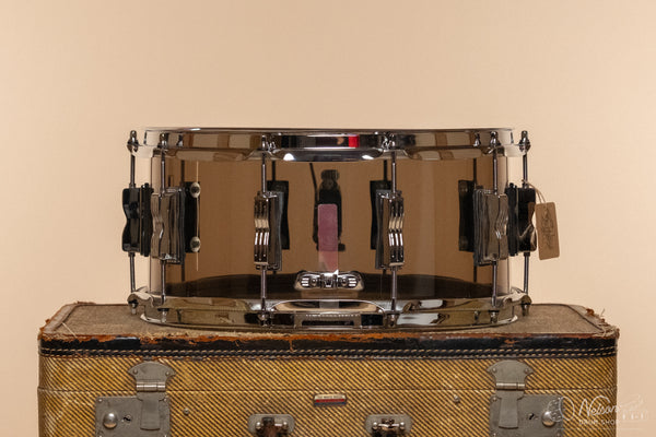 Ludwig Vistalite Reissue in Limited Edition 'Bronze' - 6.5x14