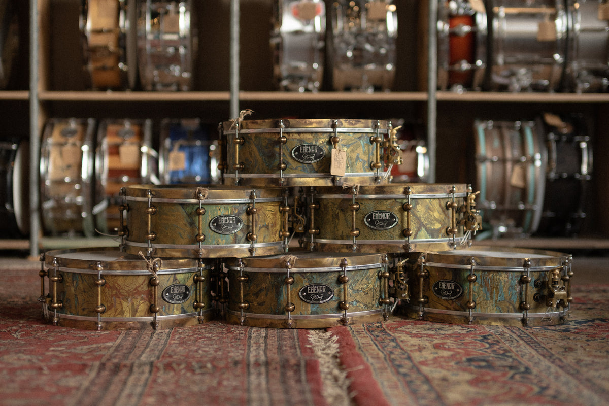 Ebenor 'Aaron Sterling Signature' Brass Snare - 5x14