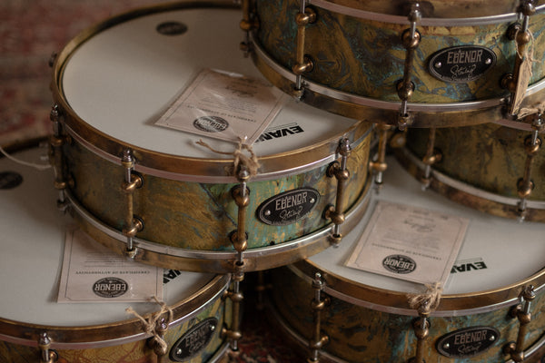 Ebenor 'Aaron Sterling Signature' Brass Snare - 5x14