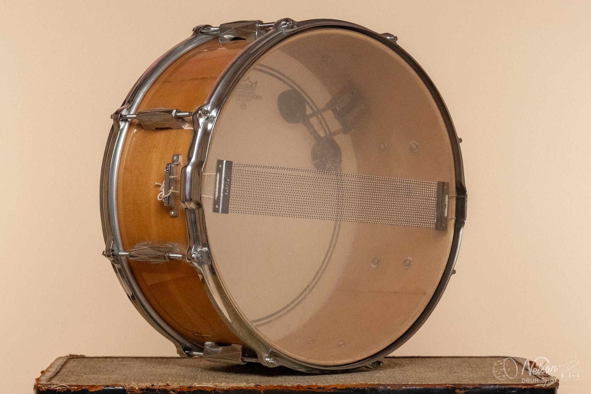 1940s Gretsch 3 ply 'Renown' Rocket Lug refinished in Maple Gloss - 6.5x14
