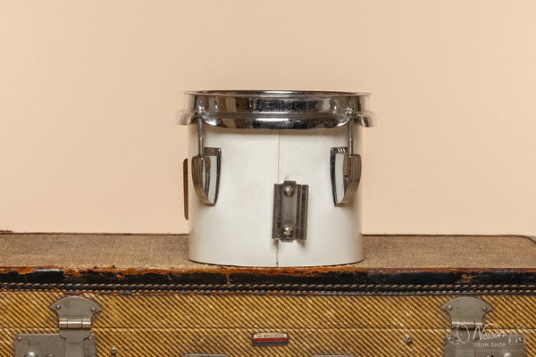1970s Ludwig 3-Ply Concert Tom in White Cortex - 5.5x6