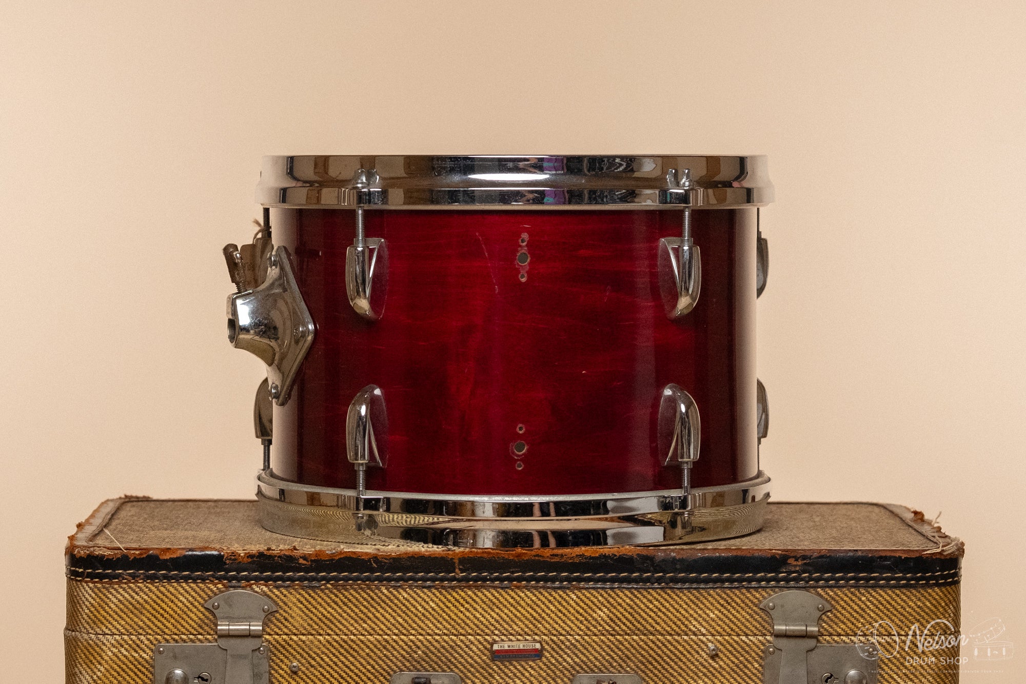 1970s Gretsch Stop Sign Badge in Rosewood - 8x12