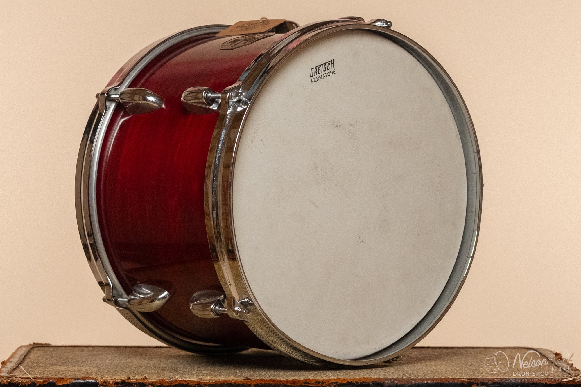 1970s Gretsch Stop Sign Badge in Rosewood - 8x12